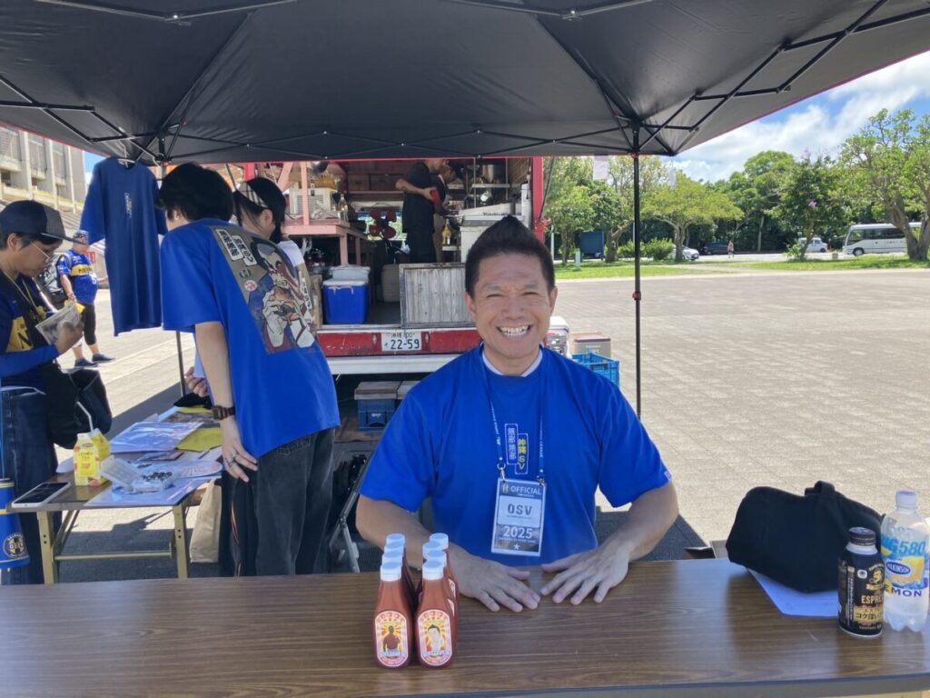 沖縄SVの試合でイベントのお手伝い - No Image